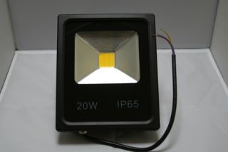LED flood light (flat) 20 W ww