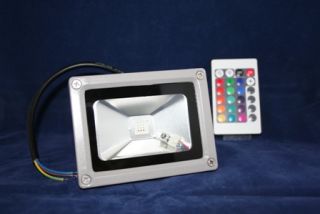 LED-Fluter, 10 W, IP 65, RGB